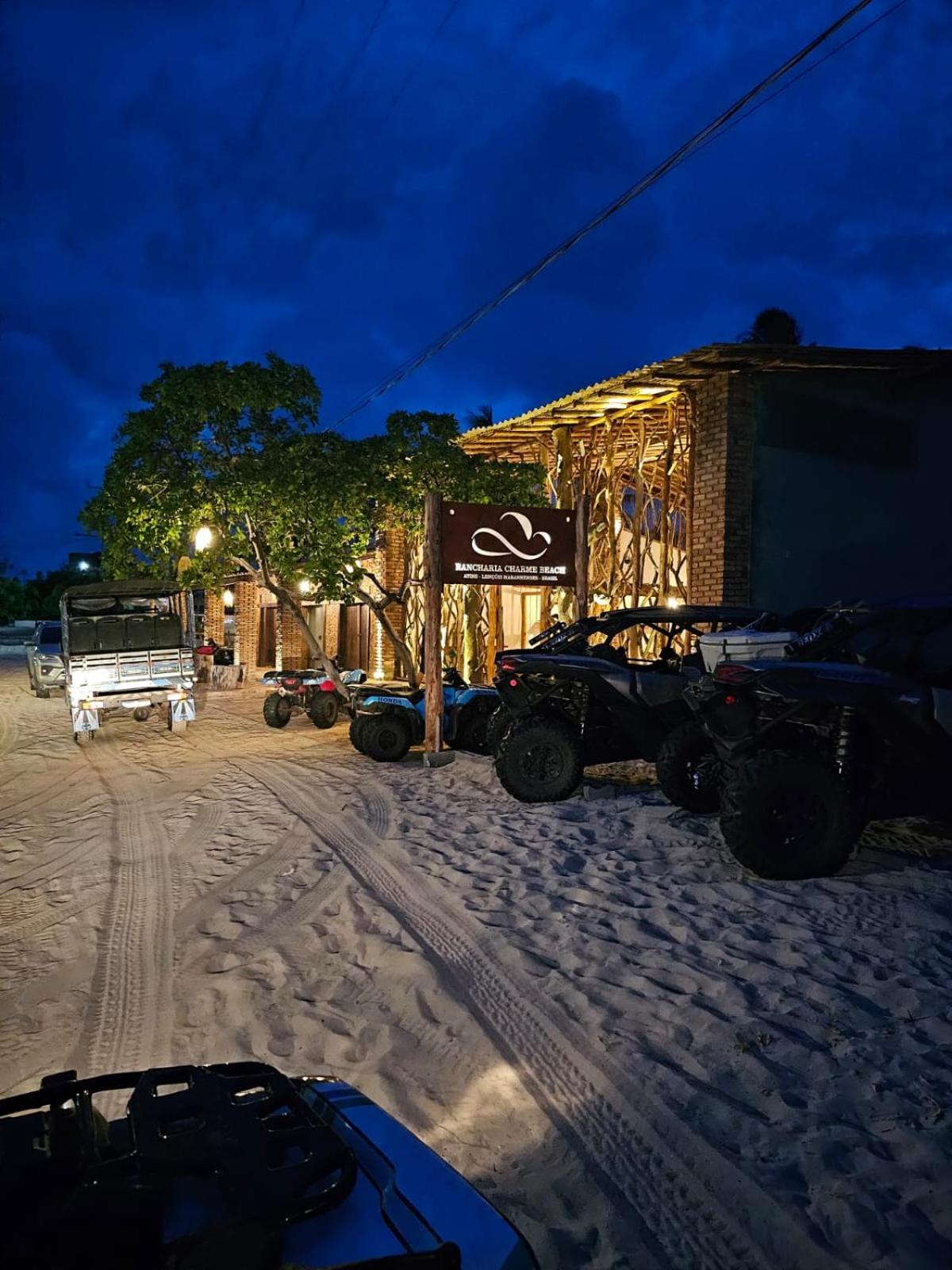 Rancharia Charme Beach Atins Exterior photo